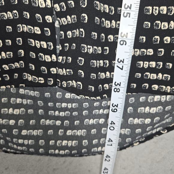 Prologue Womens XL Hi Low Shirt Dress Button Front Minimalist Casual Geometric - Picture 7 of 10